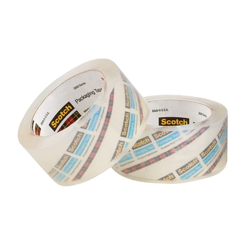 2" x 55 yds. Crystal Clear Scotch® Heavy-Duty Shipping Packaging Tape 3850 – 3.1 Mil
