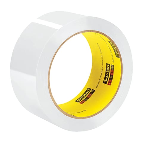 2" x 55 yds. White Scotch® Box Sealing Tape 373 – 2.5 Mil