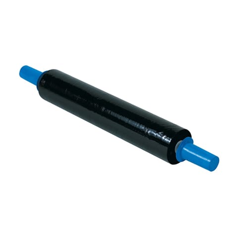 20" x 120 Gauge x 800' Black Goodwrappers® UVI Stretch Film