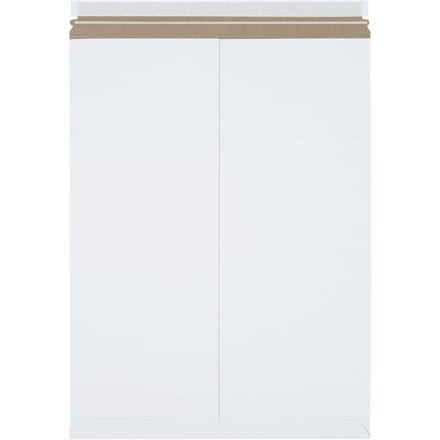 20 x 27" White Self-Seal Stayflats Plus® Mailers