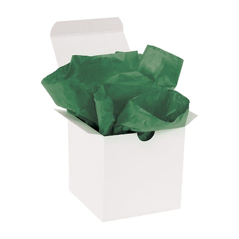 20 x 30" Holiday Green Gift Grade Tissue Paper