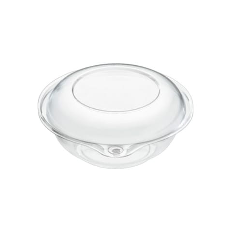 24 oz Round PET Plastic Tamper-Evident Bowl with Dome Lid - (200/Case)