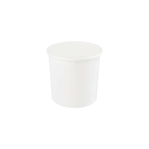26 oz. White Paper Soup Cups​ - (500/Case)