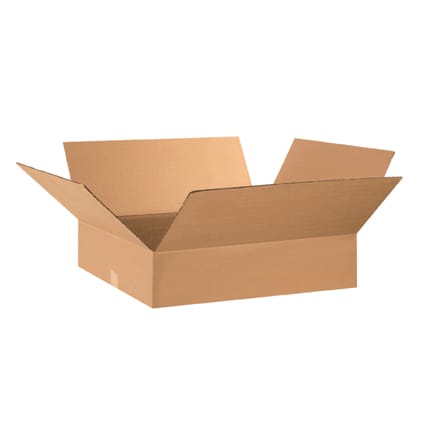 28 x 17 x 5" Flat Corrugated Boxes