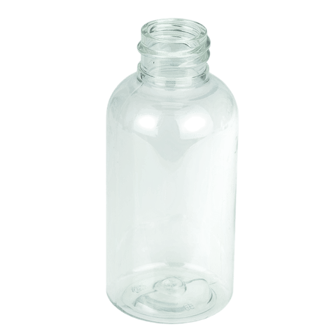2oz Boston Round PET Plastic Bottle 20-410 (1050/Case)