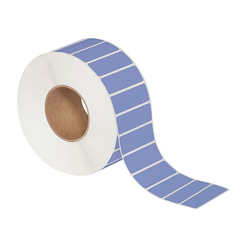 3 x 1" Purple Thermal Transfer Labels