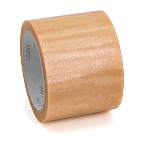 3" x 110 yds. Clear Natural Rubber Tape – 2.2 Mil