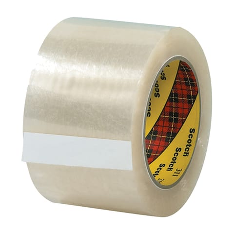3" x 110 yds. Clear Scotch® Box Sealing Tape 311 – 2.05 Mil