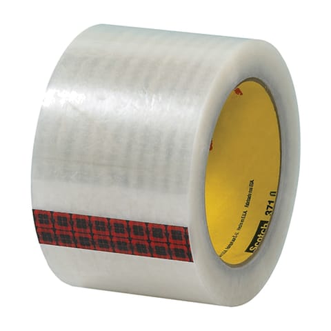 3" x 110 yds. Clear Scotch® Box Sealing Tape 371 – 1.9 Mil