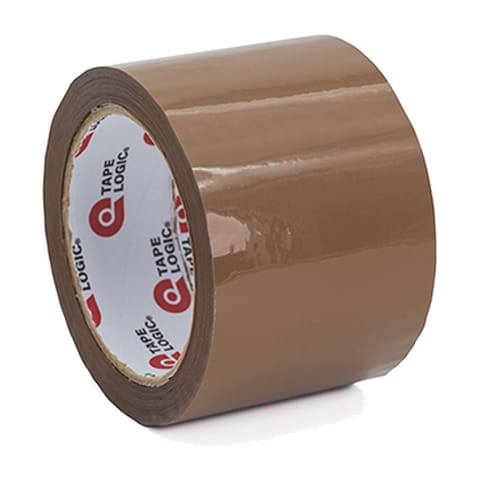 3" x 110 yds. Tan Acrylic Tape – 1.8 Mil