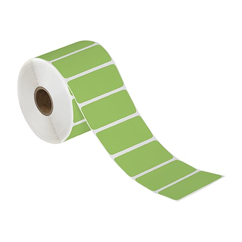 3 x 2" Green Desktop Direct Thermal Label