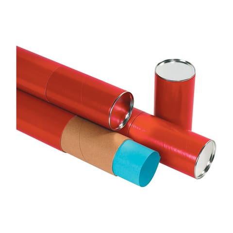 3 x 24" Red Premium Telescoping Tubes