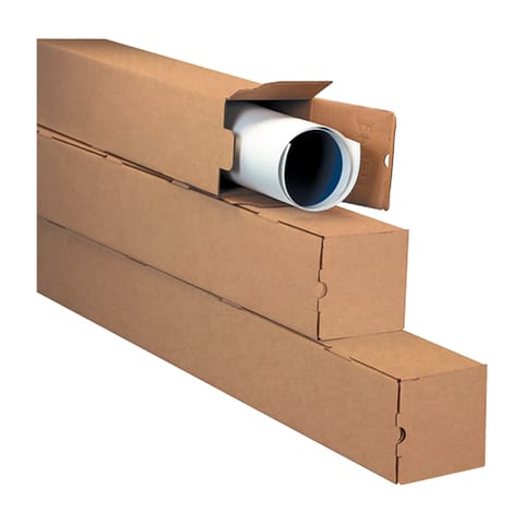 3 x 3 x 37" Kraft Square Mailing Tubes