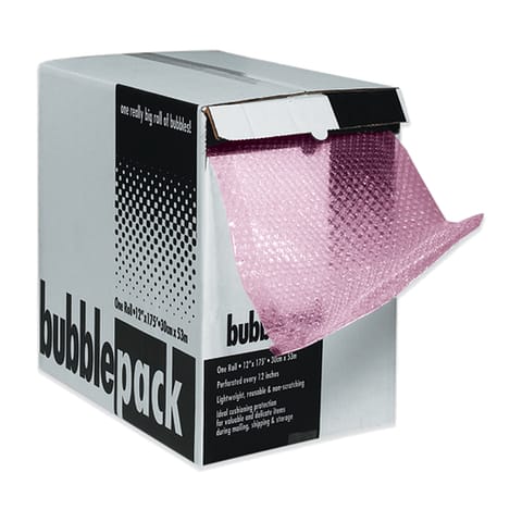 3/16" x 12" x 175' Anti-Static Bubble Dispenser Pack