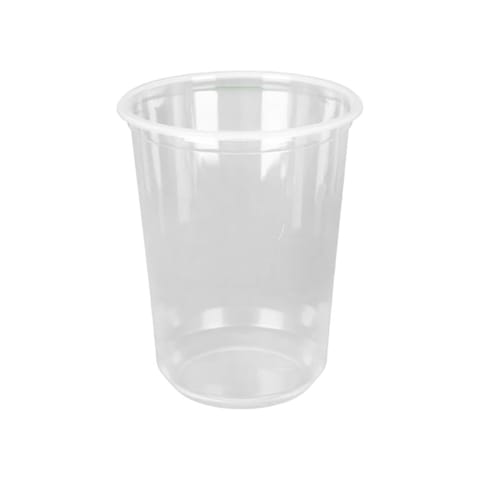 32 oz. Clear PP Plastic Round Deli Containers - (500/Case)