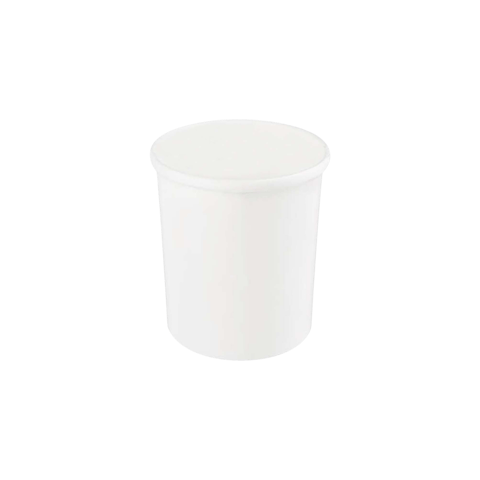 32 oz. White Paper Soup Cups​ - (500/Case)