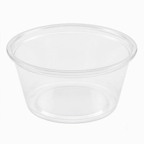 3.25 oz Clear PP Plastic Portion Cup - (2500/Case)