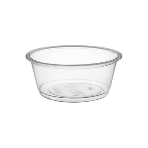 3.5 oz. Clear Plastic Portion Cup, Souffle Cups - Ideal For Condiments, Samples & Tastings - (2500/Case)
