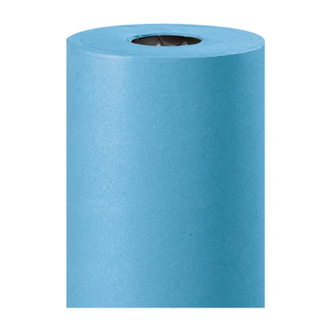 36" - 50 lb. Blue Kraft Paper Rolls