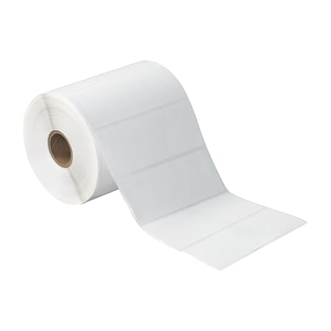 4 x 1 1/2" White Desktop Direct Thermal Labels