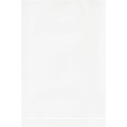 4 x 6" - 2 Mil White Flat Poly Bags (100 Pack)