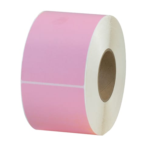4 x 6" Pink Thermal Transfer Labels