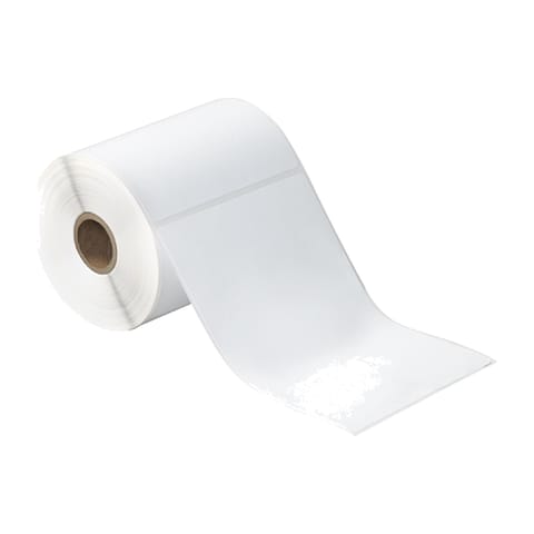 4 x 6" White Desktop Direct Thermal Labels - 2PK