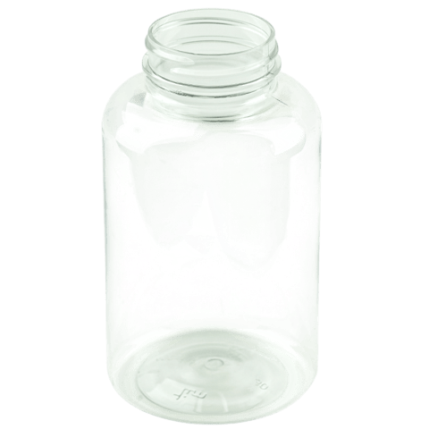400cc Clear PET Plastic Packer Bottle 45-400 (220/case)
