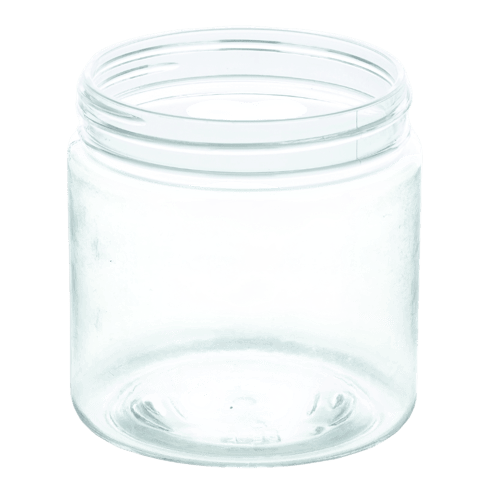 4oz PET Plastic SS Jar - Clear - 58-400(760/case)