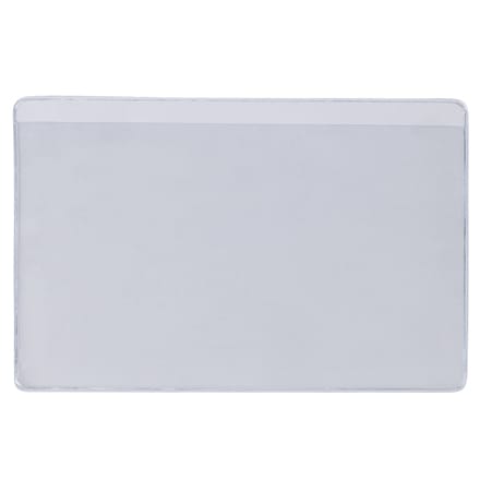 5 x 3" Super-Scan® Press-On Vinyl Envelopes - Long Side Open