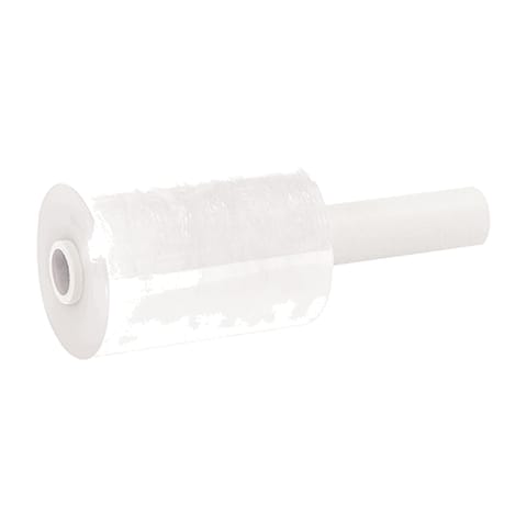 5" x 80 Gauge x 1000' White Extended Core Bundling Film