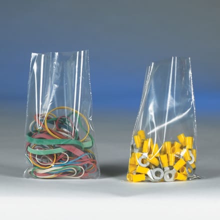 6 x 20" - 1 Mil Flat Poly Bags