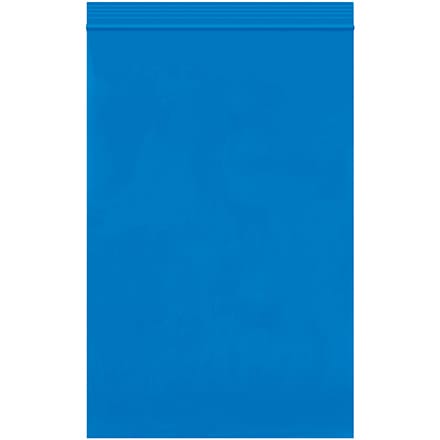 6 x 9" - 2 Mil Blue Reclosable Poly Bags