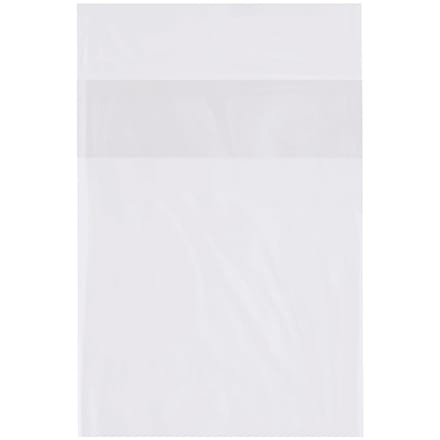 7 x 7" - 0.8 Mil Flap Top Sandwich Poly Bags
