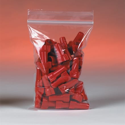 7 x 8'' - 2 Mil Compostable Reclosable Poly Bags