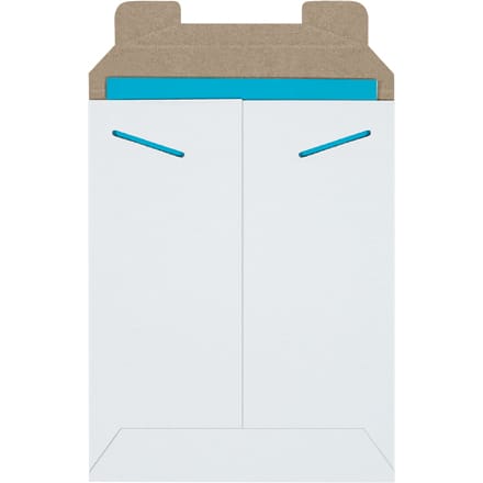 7 x 9" White Stayflats® Mailers