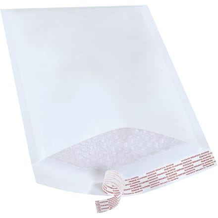 8 1/2 x 14 1/2" White #3 Self-Seal Bubble Mailers (25 Pack)