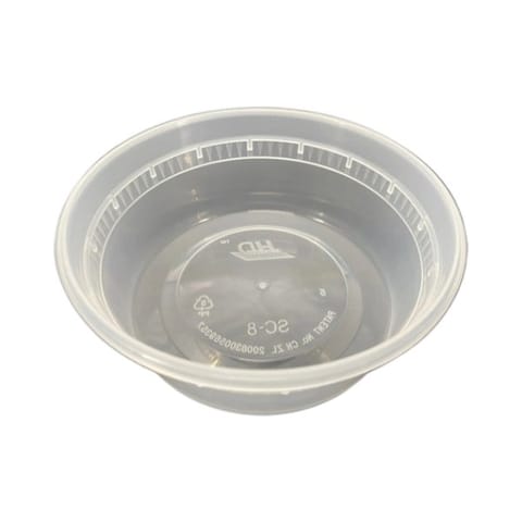 8 oz. Heavy-Duty Clear Deli Container, Microwavable - (500/Case)