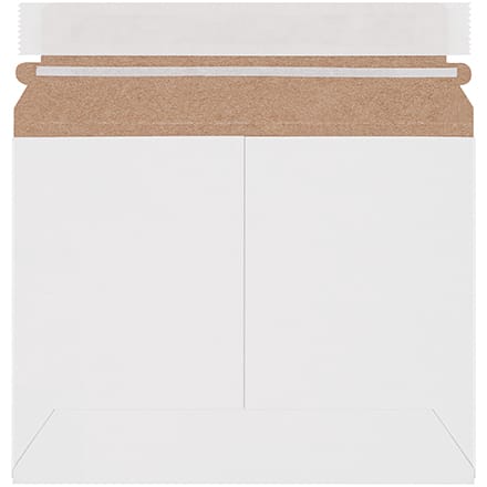 8 x 6" White Stayflats Lite® Mailers