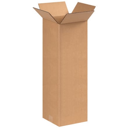 8 x 8 x 24" Tall Corrugated Boxes