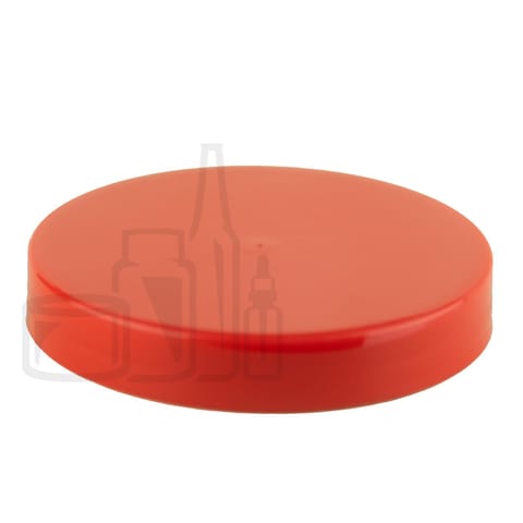 89-400 Red PP Plastic Smooth Skirt Continuous Thread Lined Closure, HS035/20 SFYP Foam Liner - (640/case)