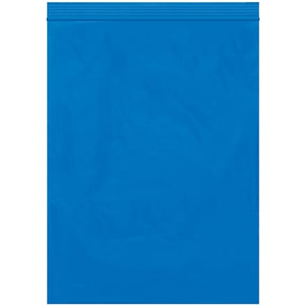 9 x 12" - 2 Mil Blue Reclosable Poly Bags
