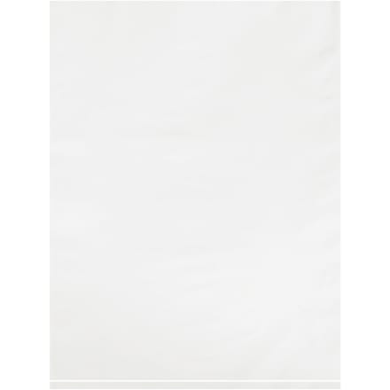 9 x 12" - 2 Mil White Flat Poly Bags