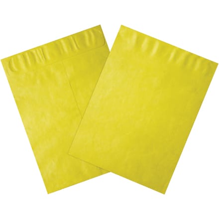 9 x 12" Yellow Tyvek® Envelopes