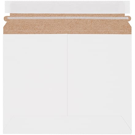 9 x 7" White Stayflats Lite® Mailers