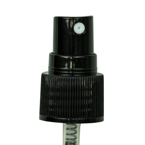 Black Fine Mist Sprayer Ribbed Skirt 20-410 5.5(2500/case)