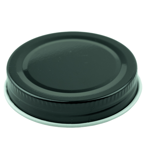 Black Metal 58-400 Lid With Standard Plastisol Liner (2250/Case)