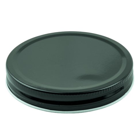 Black Metal 89-400 Lid With Standard Plastisol Liner (770/Case)