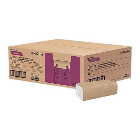 Cascades PRO Select White Multifold Paper Towel, 1-Ply - (4000/Case) H170