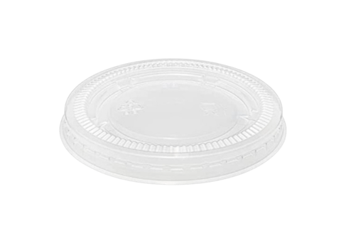 Clear Plastic Lids for 1.5 oz, 2 oz, 2.5 oz. Portion Cups / Souffle Cups - (2500/Case)